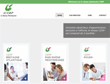 Tablet Screenshot of cerpfrance.com